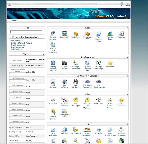 cpanel-layout